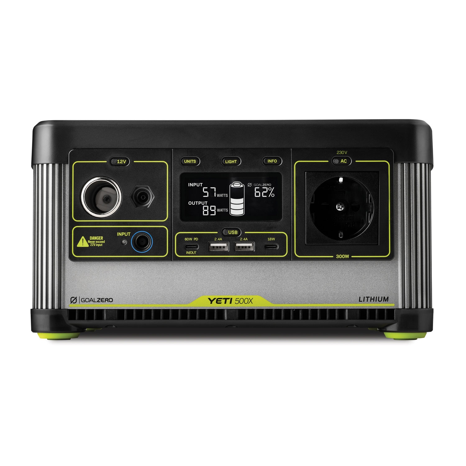 Yeti 500X Solar Kit mit Boulder 100 Briefcase GZ3611032408